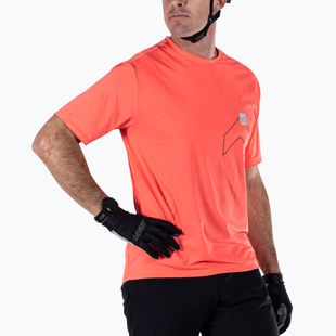 Férfi Leatt MTB Trail 1.0 X-Flow X-Flow kerékpáros mez neon színű