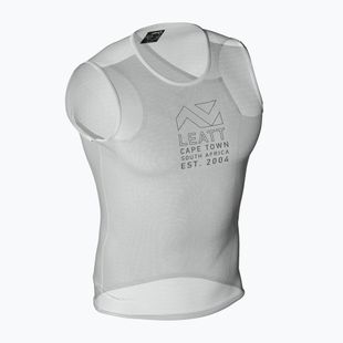 Férfi kerékpáros ujjatlan trikó Leatt Sleeveless Base white