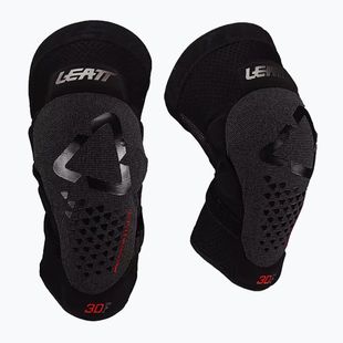 Leatt 3DF 5.0 Evo FastFit fekete kerékpáros térdvédők
