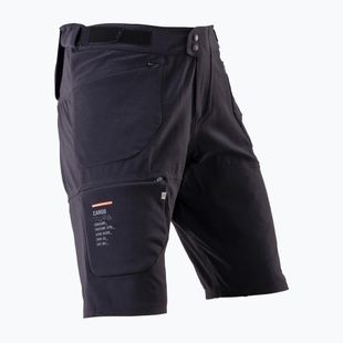 Férfi kerékpáros rövidnadrág Leatt MTB Trail 6.0 Cargo ghost black