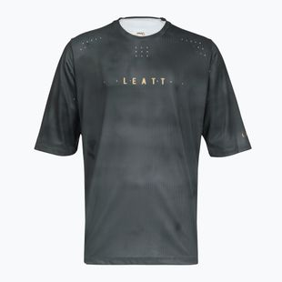 Férfi kerékpáros mez Leatt MTB Gravity 4.0 black
