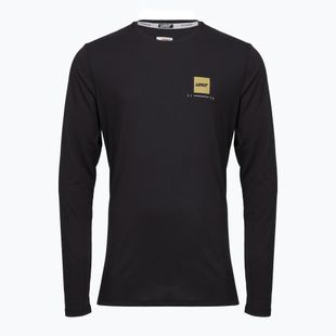Férfi hosszú ujjú kerékpáros mez Leatt MTB Gravity 3.0 ghost black