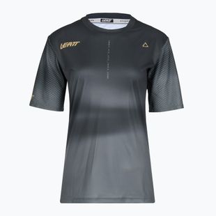 Női kerékpáros mez Leatt MTB Trail 3.0 ghost black
