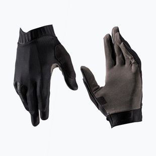 Női kerékpáros kesztyűk Leatt MTB 1.0 GripR stealth