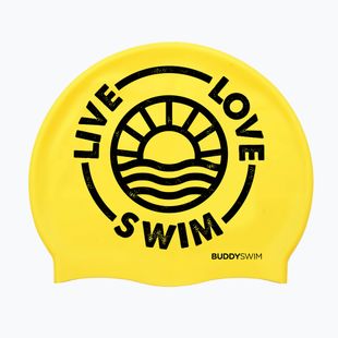 BuddySwim LLS2 Szilikon úszósapka sárga