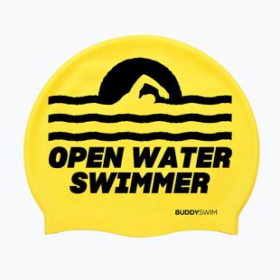 BuddySwim OWS szilikon úszósapka sárga