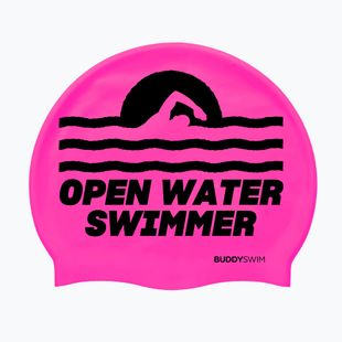 BuddySwim OWS szilikon rózsaszín úszósapka