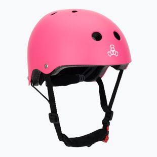 Gyermek sisak Triple Eight Youth Lil 8 Staab neon pink