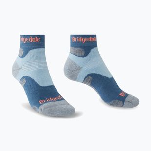 Női túrazokni Bridgedale Hike Midweight Performance Ankle blue