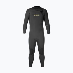 Férfi úszóruha Xcel Comp 3/2 mm Full black