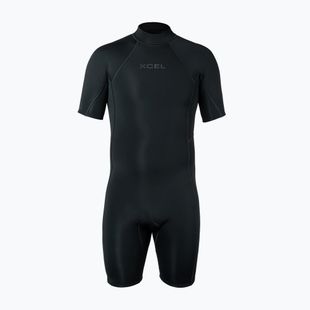 Férfi úszóruha Xcel Axis Back Zip Spring 2 mm SS black