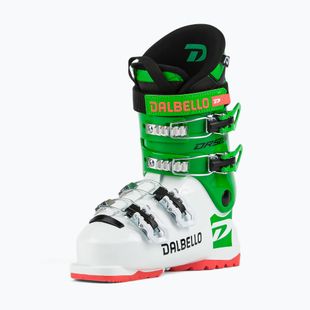 Dalbello DRS 60 Jr gyermek sícipő fehér/versenyzöld