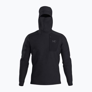 Férfi túrapulóver Arcteryx Rho LT Hoody fekete