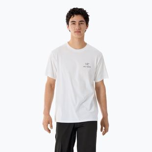Férfi póló Arcteryx Kragg Sl Cotton Bird Word white light/black