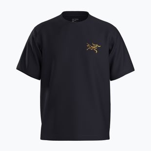 Férfi Arcteryx Kragg Cotton Logo póló 24k fekete