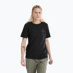 Arcteryx női Kragg Sl Cotton Emblem Crew női póló fekete