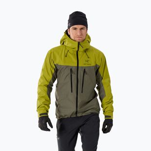 Férfi esőkabát Arcteryx Alpha olive moss/tatsu