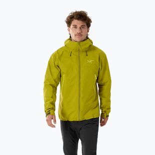 Férfi esőkabát Arcteryx Beta SL olive moss/euphoria
