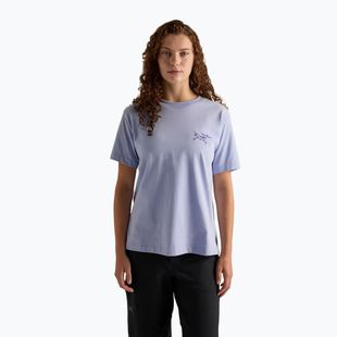 Női póló Arcteryx Kragg Cotton Little Bird Crew kasumi