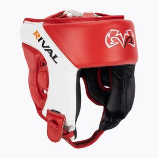 Boksz fejvédő Rival Amateur Competition Headgear red/white