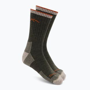 Férfi zokni Darn Tough Hiker Micro Crew olive