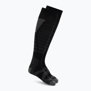 Férfi zokni Darn Tough Function X OTC Midweight with Cushion w/ Padded Shin black