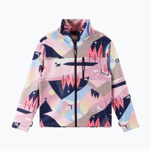 Reima gyermek fleece kapucnis pulóver Iisisti szürke rózsaszín