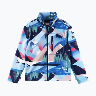 Reima gyermek fleece pulóver Iisisti kék óceán