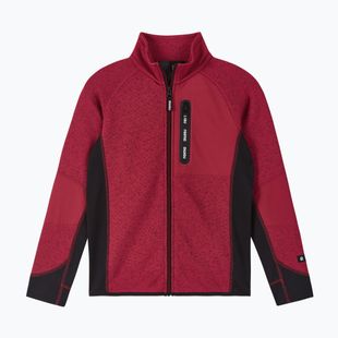 Gyerek polár pulóver Reima Liukuen cranberry