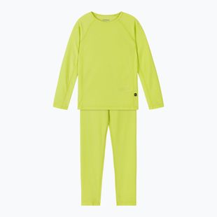 Gyermek termoaktív fehérnemű szett Reima Lani bright lime