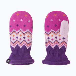 Gyerek téli kesztyűk Reima Lapanen plum purple