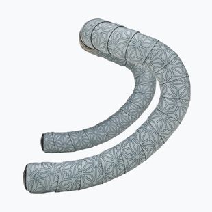 Kormányszalag SUPACAZ Super Sticky Kush Classic 2.5 mm gun metal/ano black plugs