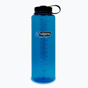Nalgene Wide Mouth Silo Sustain túrós palack 1400 ml kék/fekete kupak