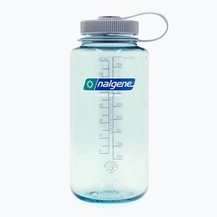 Nalgene Wide Mouth Sustain utazó palack 1000 ml tengerzöld színű