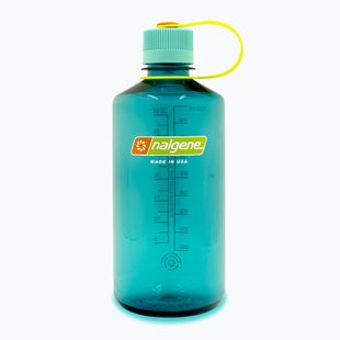 Nalgene Narrow Mouth Sustain utazó palack 1000 ml cerulean színű