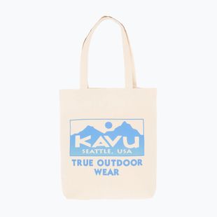 KAVU Gradient Logo Tote táska bézs/kék táska