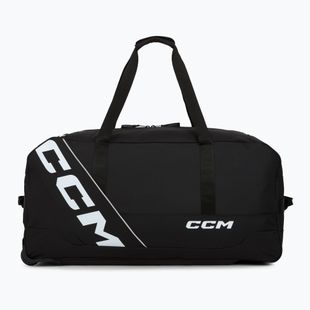 Utazótáska CCM 520 Wheeled Player Bag 37' 175 l black/white