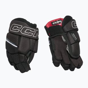 Gyerek jégkorong kesztyűk CCM Next YT Gloves black/white