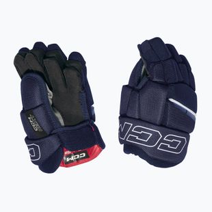 Gyerek jégkorong kesztyűk CCM Next JR Gloves navy/white