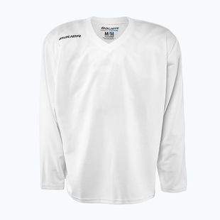 Hosszú ujjú jégkorong edzőmez Bauer Flex Practice Jersey white
