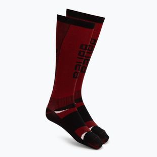 Zokni Bauer Vapor Pro Skate Sock-Sr red/black