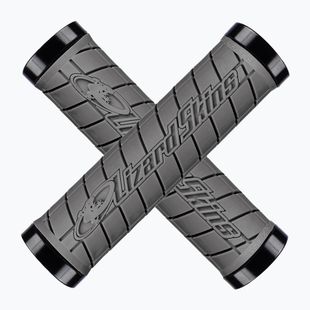 Kormány markolat Lizard Skins Dual-Clamp Logo graphite