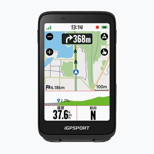 Kerékpáros navigáció iGPSPORT BiNavi black