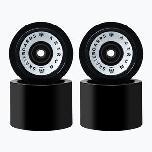 Aztron Surfskate gördeszka kerekek 70 mm / 78A 4 db hold nélküli fekete
