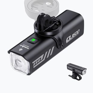 Első kerékpárlámpa Towild CL1600 black