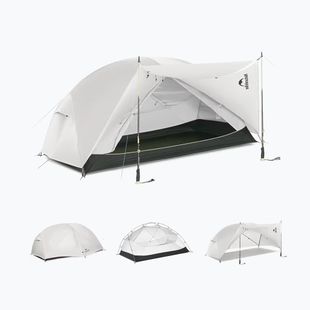 2 személyes trekking sátor Naturehike Mongar Pro 2 20D light grey