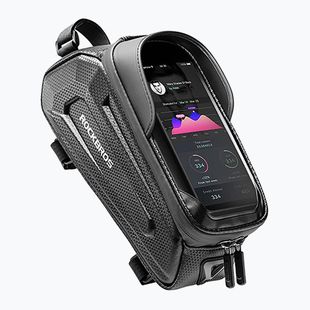 Kerékpáros táska vázra Rockbros B68 1,5 l black