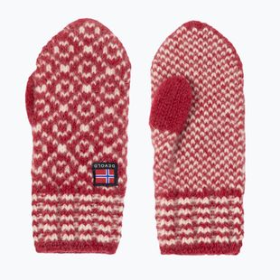 Kesztyűk Devold Svalbard Wool Mitten hindberry/offwhite