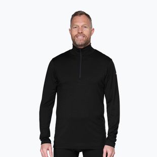 Férfi Termoaktiv pulóver Devold Breeze Plus Merino 200 Zip Neck black