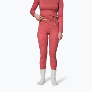 Női thermoaktív nadrág Devold Duo Active Merino 205 Longs marsala